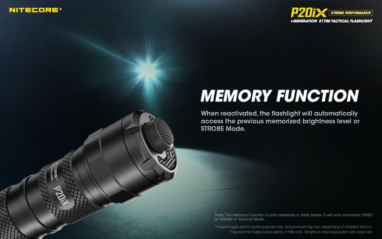 Nitecore P20iX Taktische Taschenlampe 4000 Lumen USB-C Wiederaufladbar Outdoor Hochleistungs-Stroboskop-Modus Taschenlampe