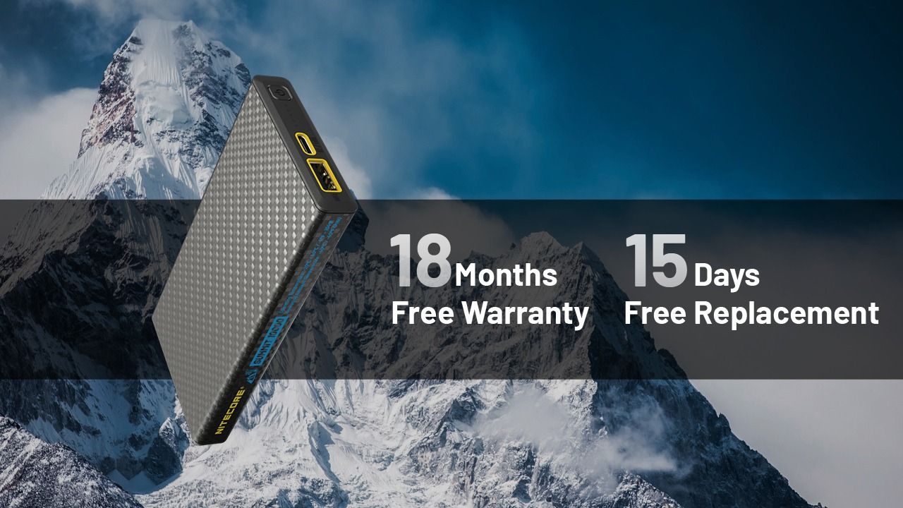 Nitecore Summit 10000 Powerbank Outdoor | Kältebeständig Heizfunktion QC PD USB-C | Robust Leicht Kompakt IPX5