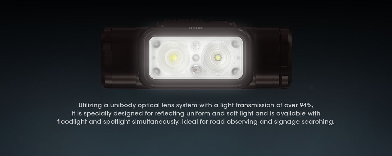 Nitecore NU50 LED-Stirnlampe 1400 Lumen wiederaufladbar für Outdoor Abenteuer Fahrrad Zubehör für Profis