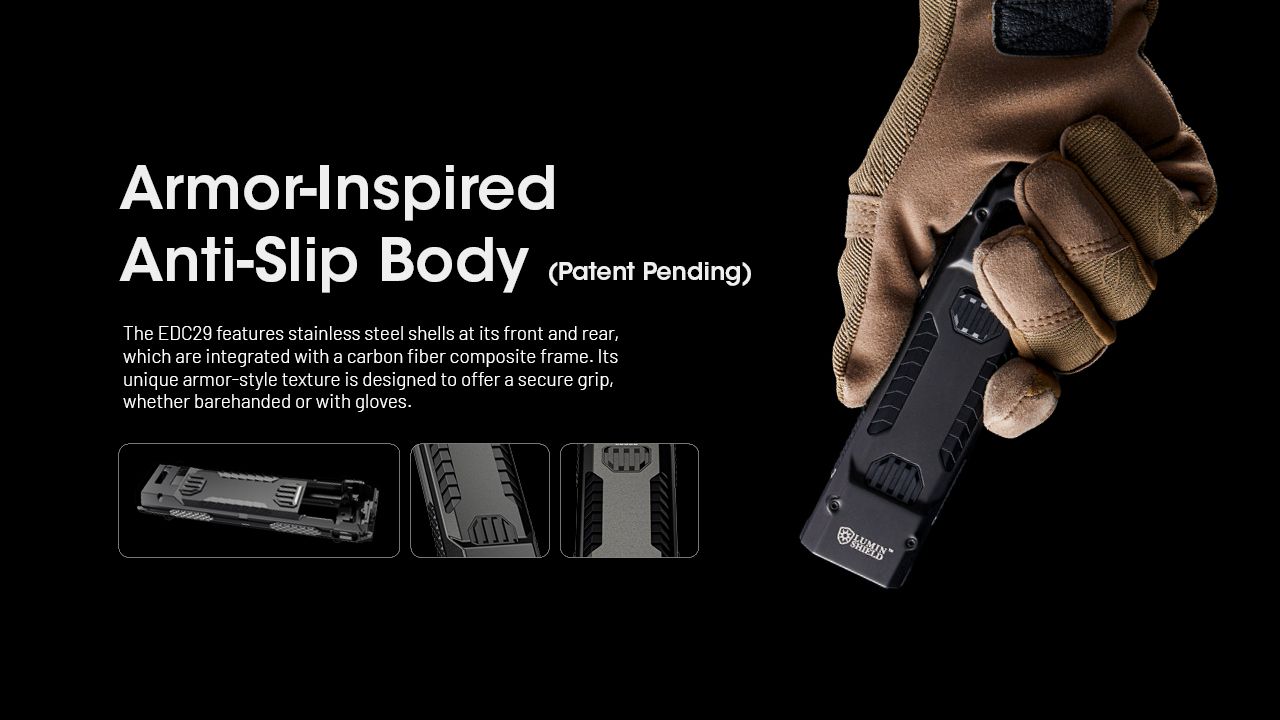 NITECORE EDC29 Hochleistungs-Taschenlampe 6500 Lumen USB-C EDC-Taschenlampe mit Langstrecken-Sichtbarkeit