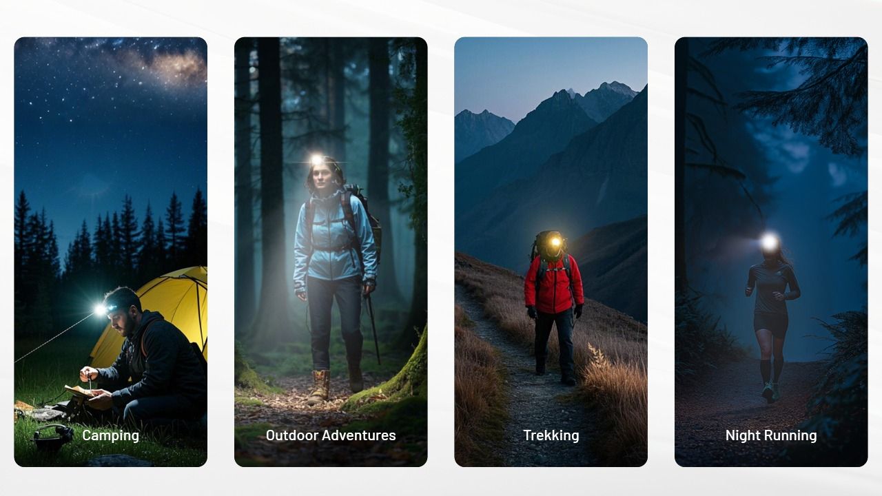 NITECORE NU25 MCT UL verbesserte Stirnlampe 400 Lumen USB-C wiederaufladbar leichte Stirnlampe für Outdoor-Abenteuer