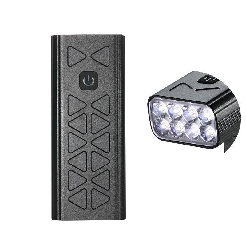 NiteBeam BR08 Fahrradlichter 10000 Lumen USB wiederaufladbar helles Fahrradlicht für urbanes Radfahren und Bergwege