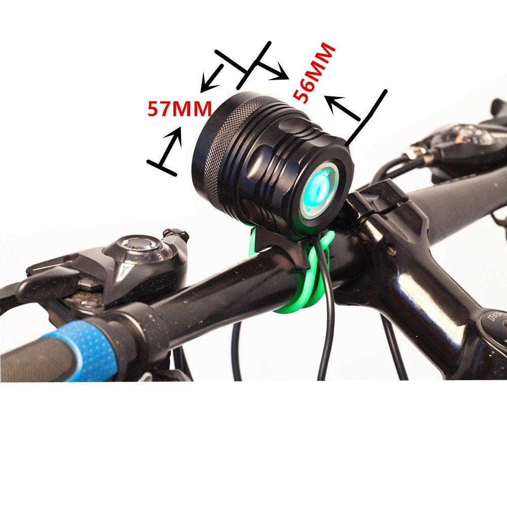 Fahrradlicht XHP70 LED-Scheinwerfer 3500 Lumen Hohe Helligkeit Doppelte Funktionalität für Radfahren und Wandern