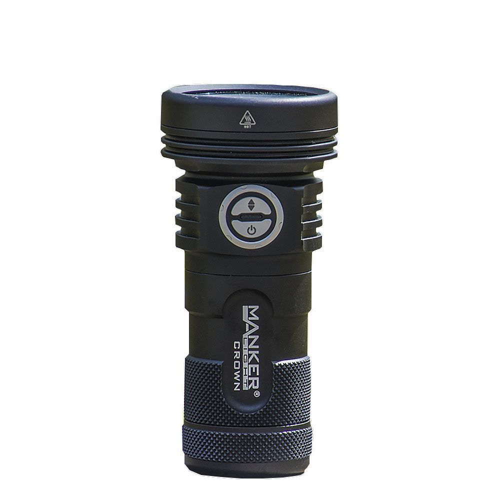 Manker CROWN Digital-Zoom-Taschenlampe 5000 Lumen 900 Meter Leuchtweite – vielseitige Outdoor-Ausrüstung für Camping und Wandern