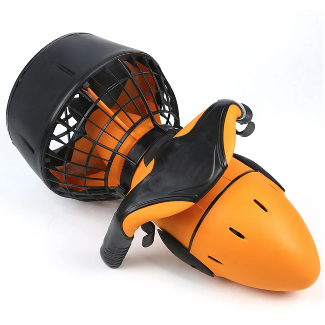 Erlebe Unterwassererkundung mit 500W Sea Scooter Dual-Speed Leistungsstarker Motor Wasserdichtigkeit Aquatisches Werkzeug