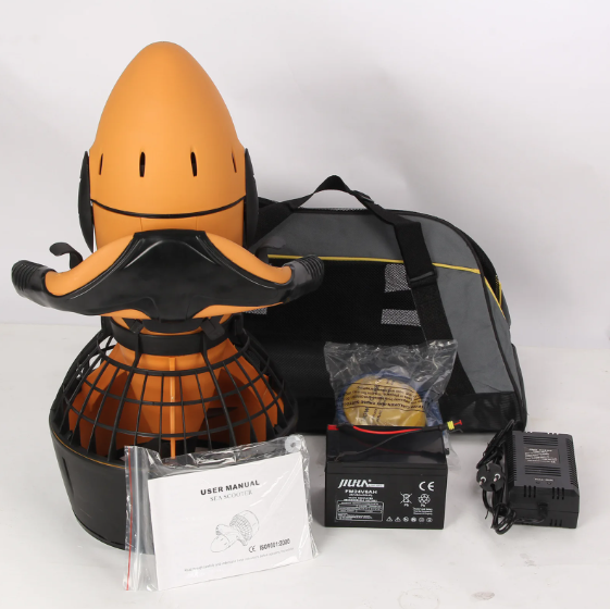 Erlebe Unterwassererkundung mit 500W Sea Scooter Dual-Speed Leistungsstarker Motor Wasserdichtigkeit Aquatisches Werkzeug