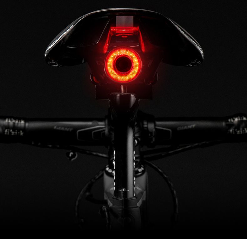 ROCKBROS Q5 Fahrrad-Smart-Licht mit automatischer Bremserkennung LED-Rücklicht IPX6 wasserdicht Fahrrad-Sicherheitsausrüstung