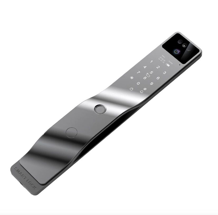 Tuya Wifi 3D Gesichtserkennung Smart Türschloss mit Passwort-Entsperrung Haussicherheit und eingebauter Kamera