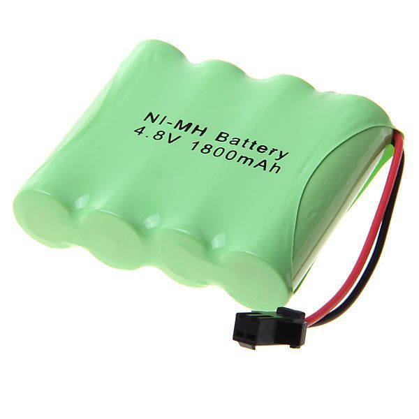 4.8V AA 1800mAh Ni-MH SM-Stecker wiederaufladbarer Akku, hohe Kapazität, umweltfreundlich, für Spielzeug und Kameras