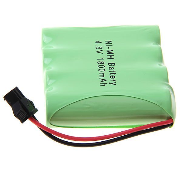 4.8V AA 1800mAh Ni-MH SM-Stecker wiederaufladbarer Akku, hohe Kapazität, umweltfreundlich, für Spielzeug und Kameras