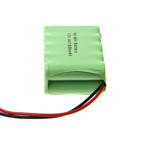 Ni-MH AA Akku 12V 1800mAh SM Stecker Akkupack