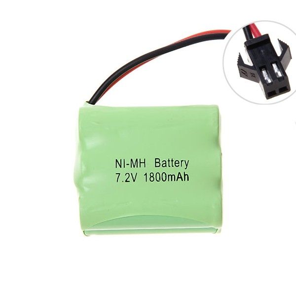 Ni-MH AA 7,2V 1800mAh SM-Stecker 6*AA Akkupack