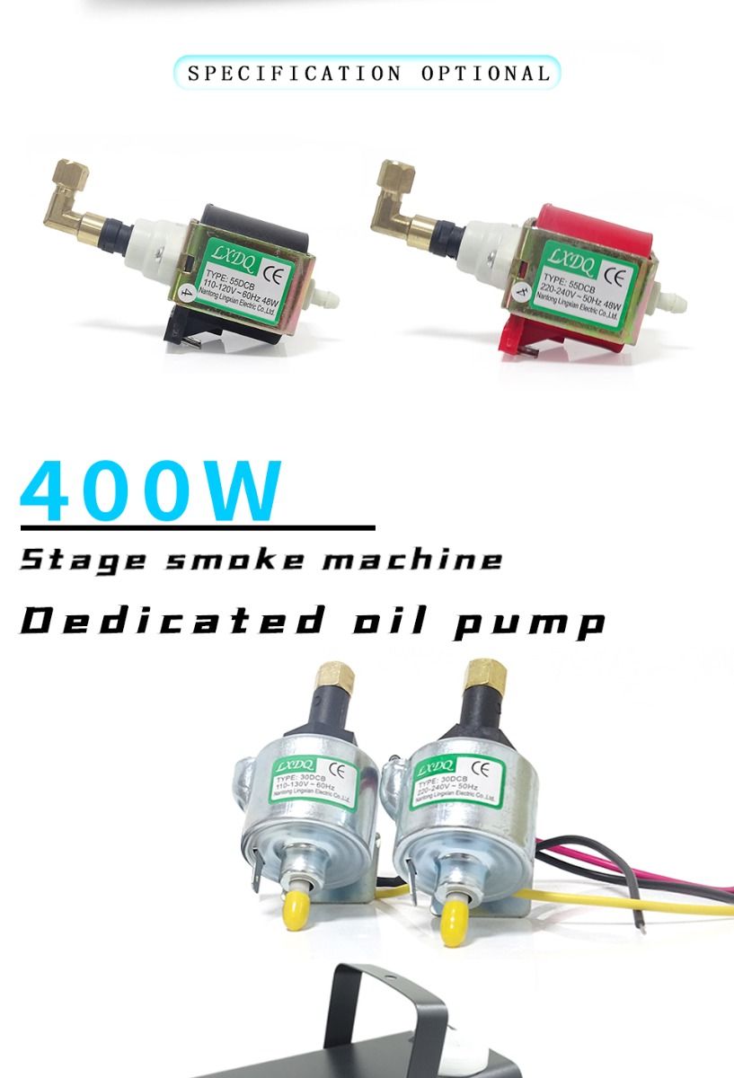 Ölpumpe Power Pump 55DCB für Nebelmaschine geräuscharme Leistung elektromagnetische Pumpe Bühnentechnik