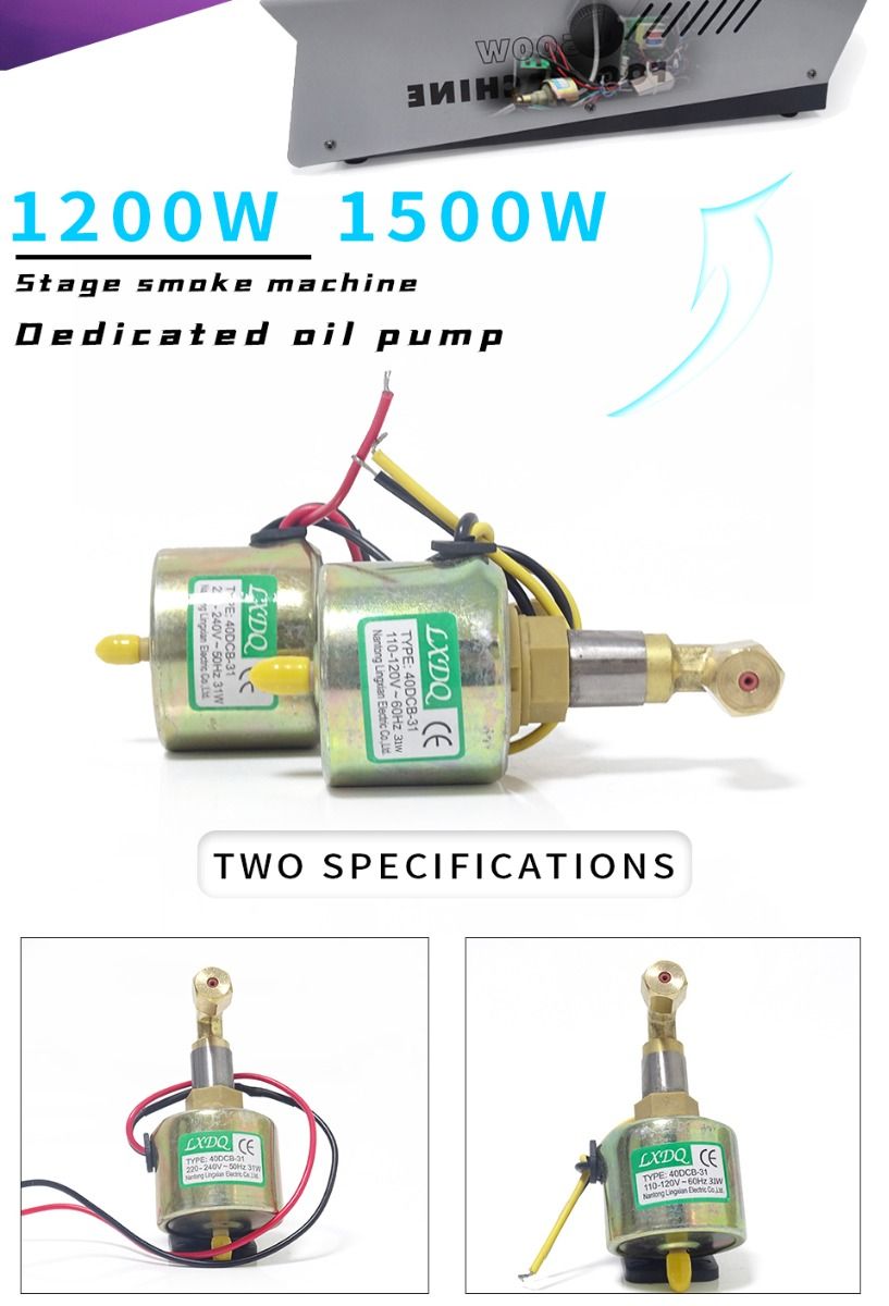 Ölpumpe Power Pump 55DCB für Nebelmaschine geräuscharme Leistung elektromagnetische Pumpe Bühnentechnik