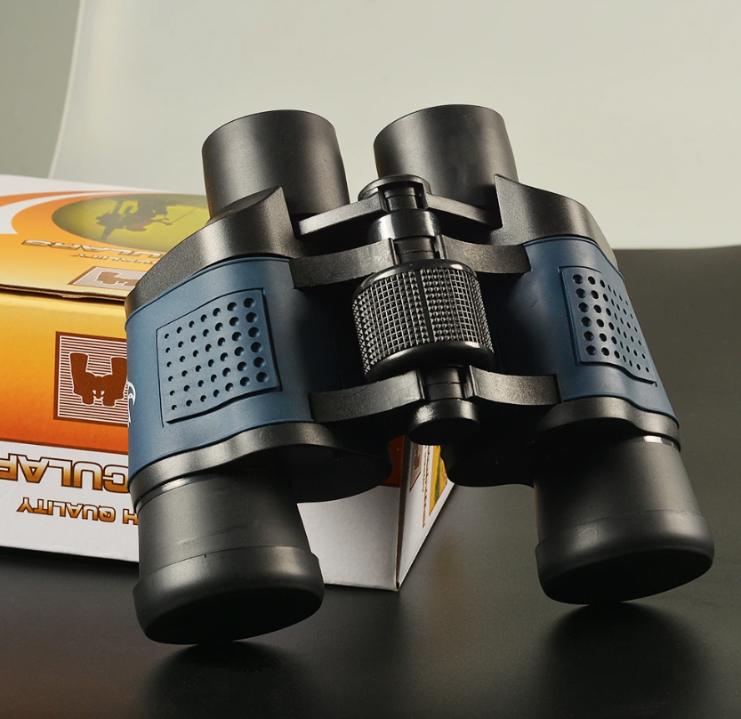 60x60 BAK4 Fernglas Leistungsstarkes HD optisches Teleskop für Vogelbeobachtung Wandern Sport Tragbare Abenteuerausrüstung