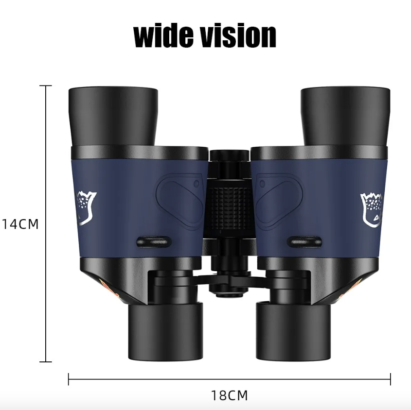 60x60 BAK4 Fernglas Leistungsstarkes HD optisches Teleskop für Vogelbeobachtung Wandern Sport Tragbare Abenteuerausrüstung