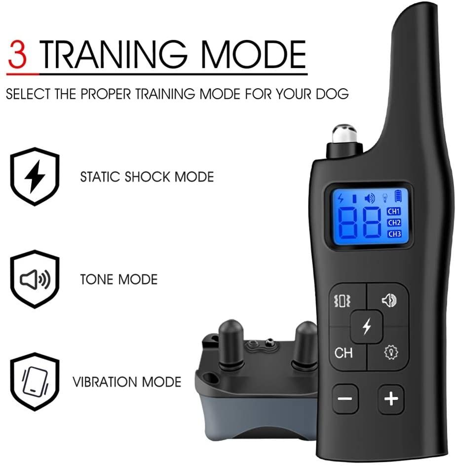 NEU 800m Elektrisches Hundetrainingshalsband mit 3 Trainingsmodi für sicheres Haustiertraining – perfekt für alle Hundegrößen