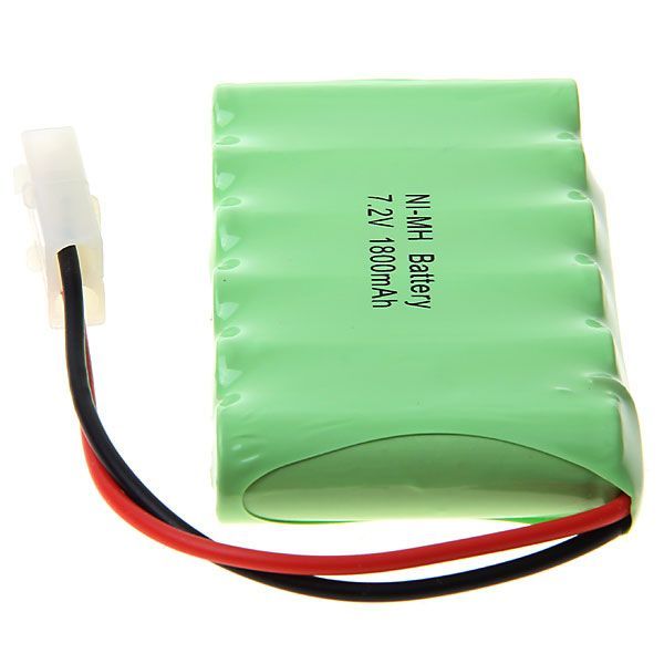 7.2V AA 1800mAh Ni-MH-Akku, hohe Kapazität, umweltfreundliche Energie für ferngesteuertes Spielzeug & Fotoausrüstung