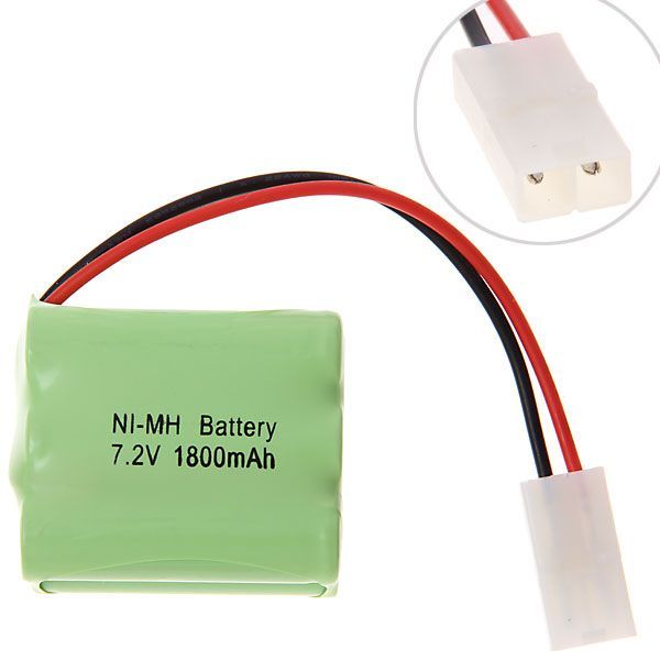 Umweltfreundlicher 7.2V AA 1800mAh Ni-MH Akku-Pack für ferngesteuerte Fahrzeuge und Modellflugzeuge