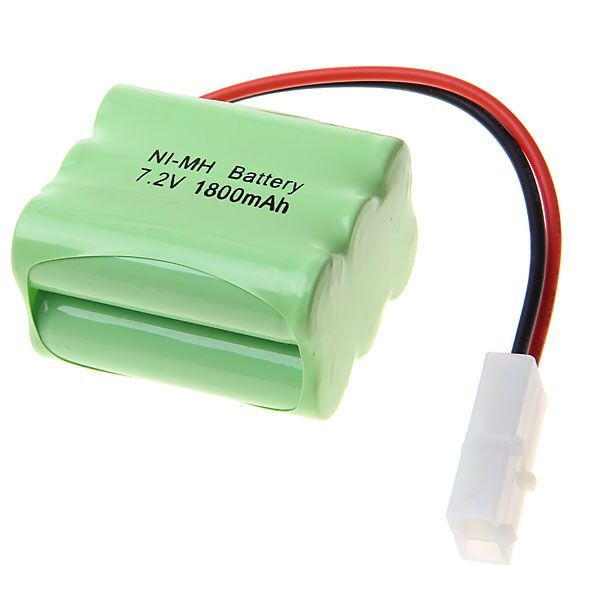 Umweltfreundlicher 7.2V AA 1800mAh Ni-MH Akku-Pack für ferngesteuerte Fahrzeuge und Modellflugzeuge