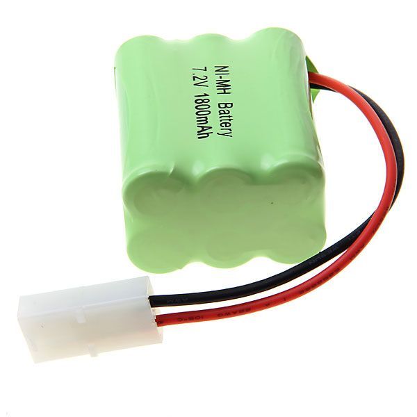 Umweltfreundlicher 7.2V AA 1800mAh Ni-MH Akku-Pack für ferngesteuerte Fahrzeuge und Modellflugzeuge