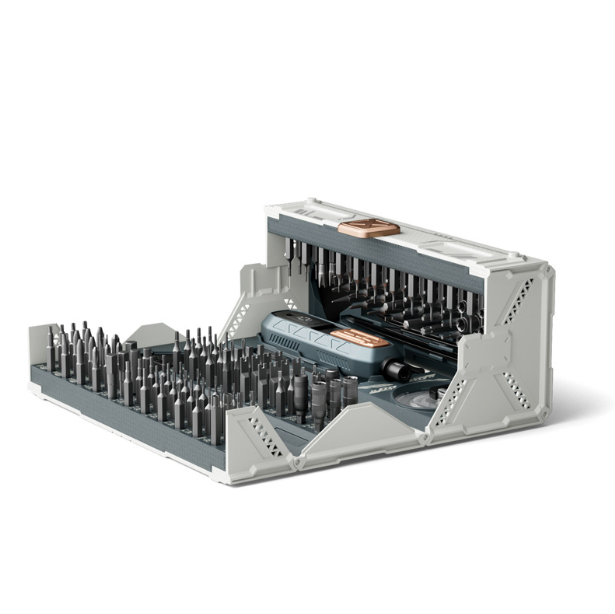 Präzisions-Schraubendreher-Set mit 21 Arten von 160 magnetischen Bits, JAKEMY Multi-Bits Professionelles Laptop-Schraubendreher-Reparaturset für die meisten elektronischen Geräte, Uhren, Xbox, Konsolen, Brillen, Türklingeln