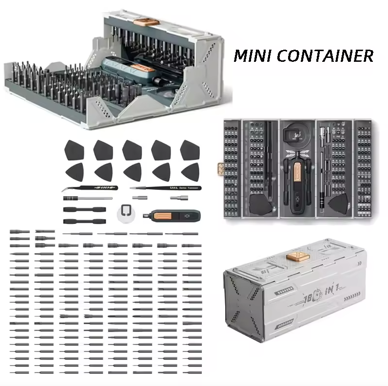 Präzisions-Schraubendreher-Set mit 21 Arten von 160 magnetischen Bits, JAKEMY Multi-Bits Professionelles Laptop-Schraubendreher-Reparaturset für die meisten elektronischen Geräte, Uhren, Xbox, Konsolen, Brillen, Türklingeln