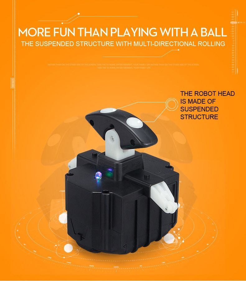 Star Wars BB-8 Fernsteuerungsroboter 20,5 cm Intelligentes RC-Spielzeug 360° Drehung Spaß für Kinder und Sammlerstück
