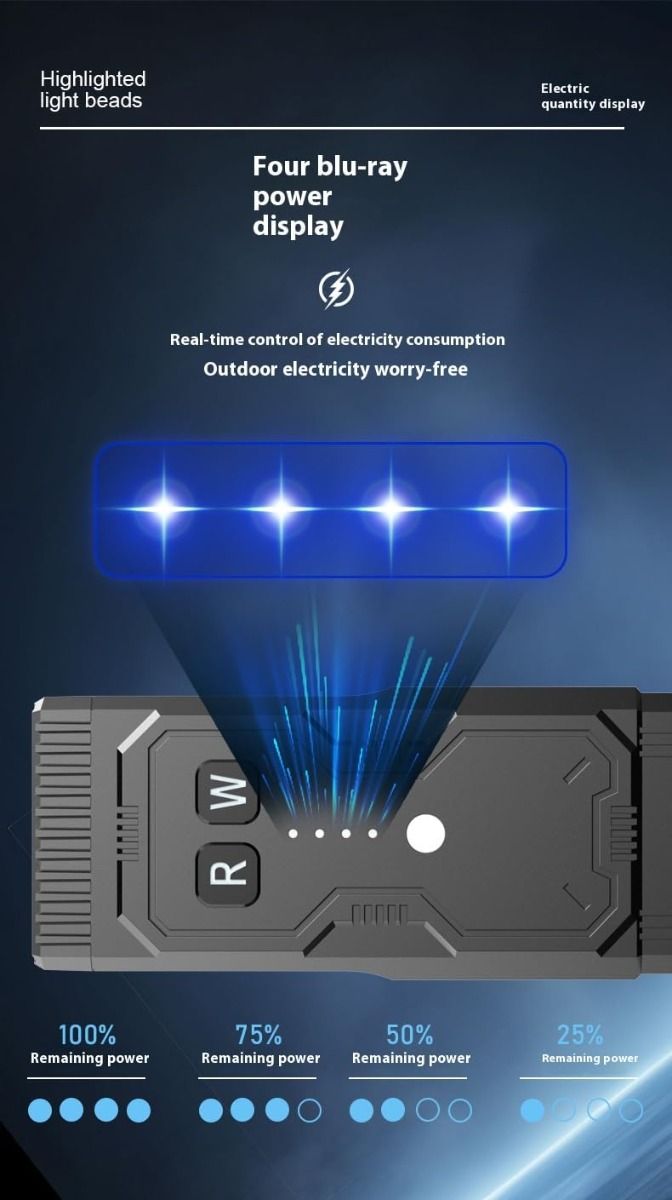 Multifunktionale wiederaufladbare Selbstverteidigungs-LED-Taschenlampe mit Bogenfeuerzeug und versteckten Kamera-Detektoren, tragbare selbstschützende taktische Taschenlampe