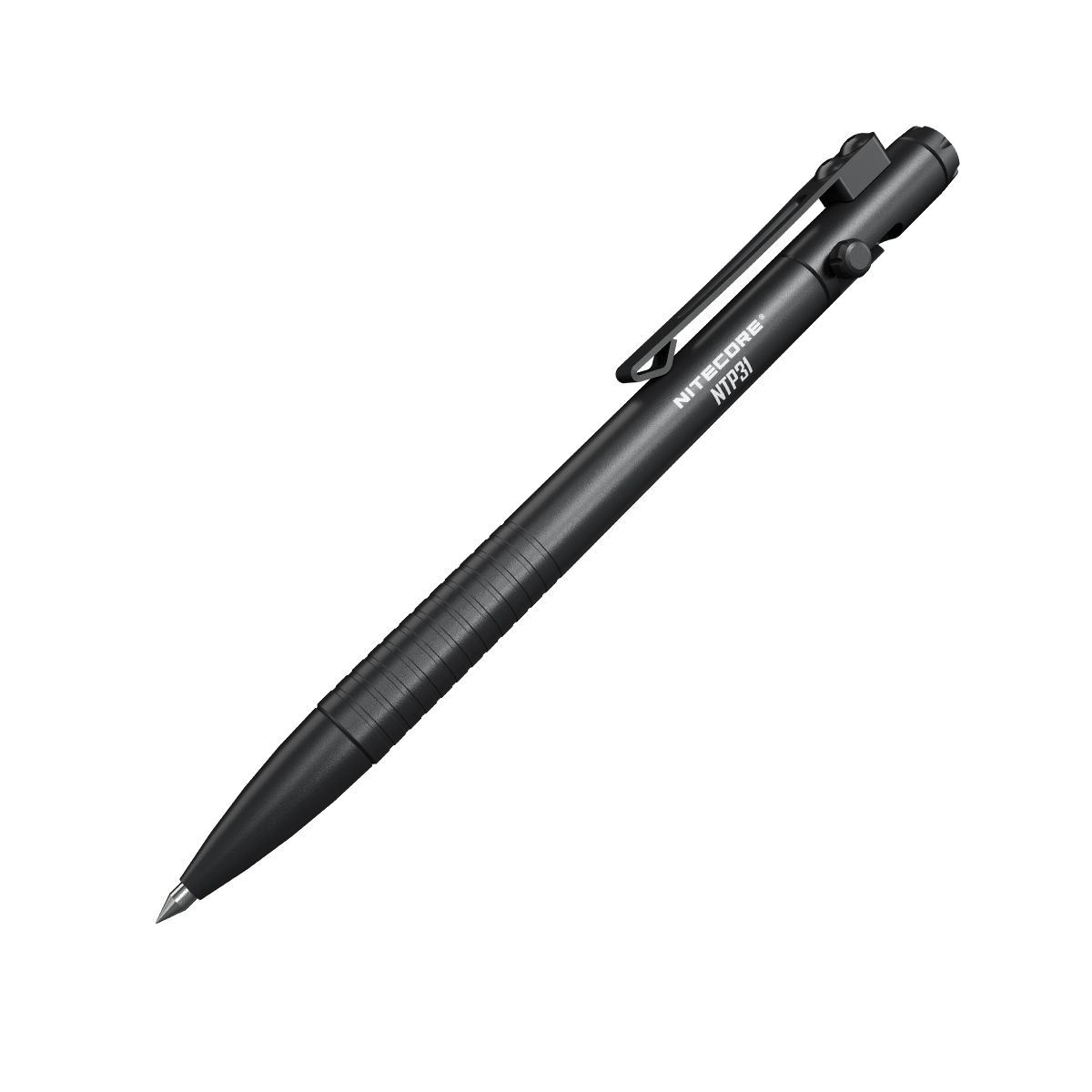 NITECORE NTP31 Ergonomischer taktischer Kugelschreiber mit Bolzenmechanik, langlebige Aluminiumlegierung, multifunktionaler Glasbrecher
