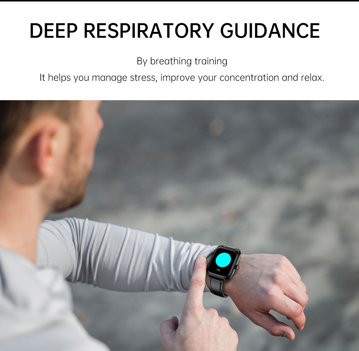 ET540 Blutzucker EKG Körpertemperatur Blutdruck Blutsauerstoff Herzfrequenz Bluetooth-Anruf Smartwatch Fitness-Tracker