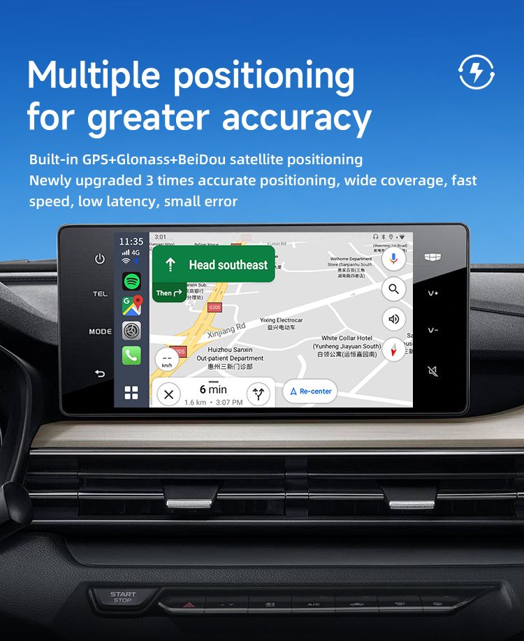 Carlinkit Android 13 TV-Box Drahtloses CarPlay Nahtlose Konnektivität 8-Kern-Adapter für Unterhaltung im Auto