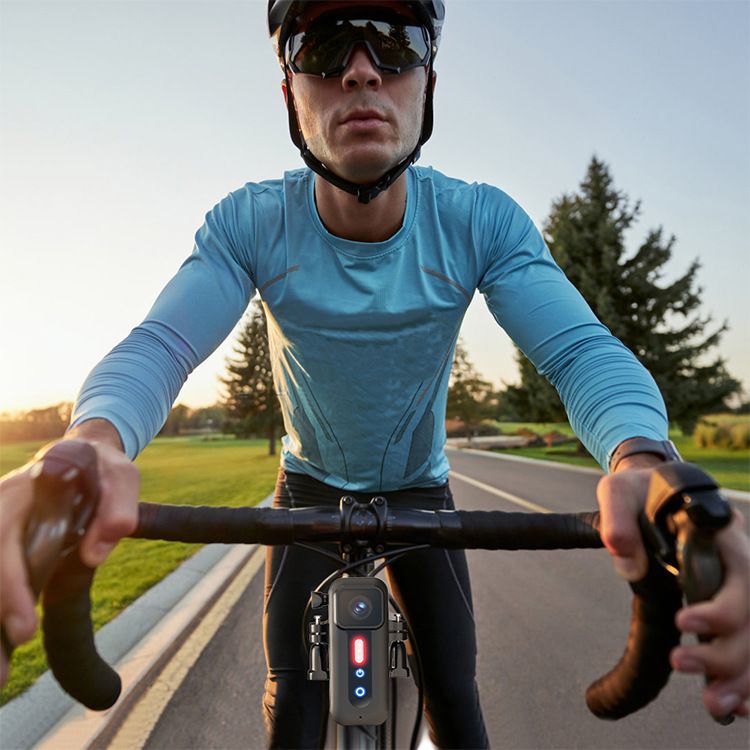1080P Fahrradrekorder Rücklicht mit HD-Kamera Fahrradzubehör für Stadtfahrten und Mountainbiking
