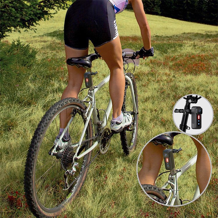 1080P Fahrradrekorder Rücklicht mit HD-Kamera Fahrradzubehör für Stadtfahrten und Mountainbiking