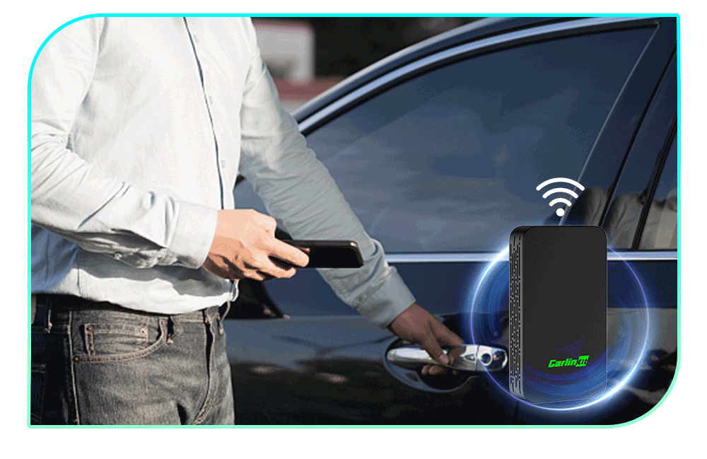 CarlinKit 2air 5.0 CarPlay Wireless Adapter für nahtlose Integration und plattformübergreifende Konnektivität