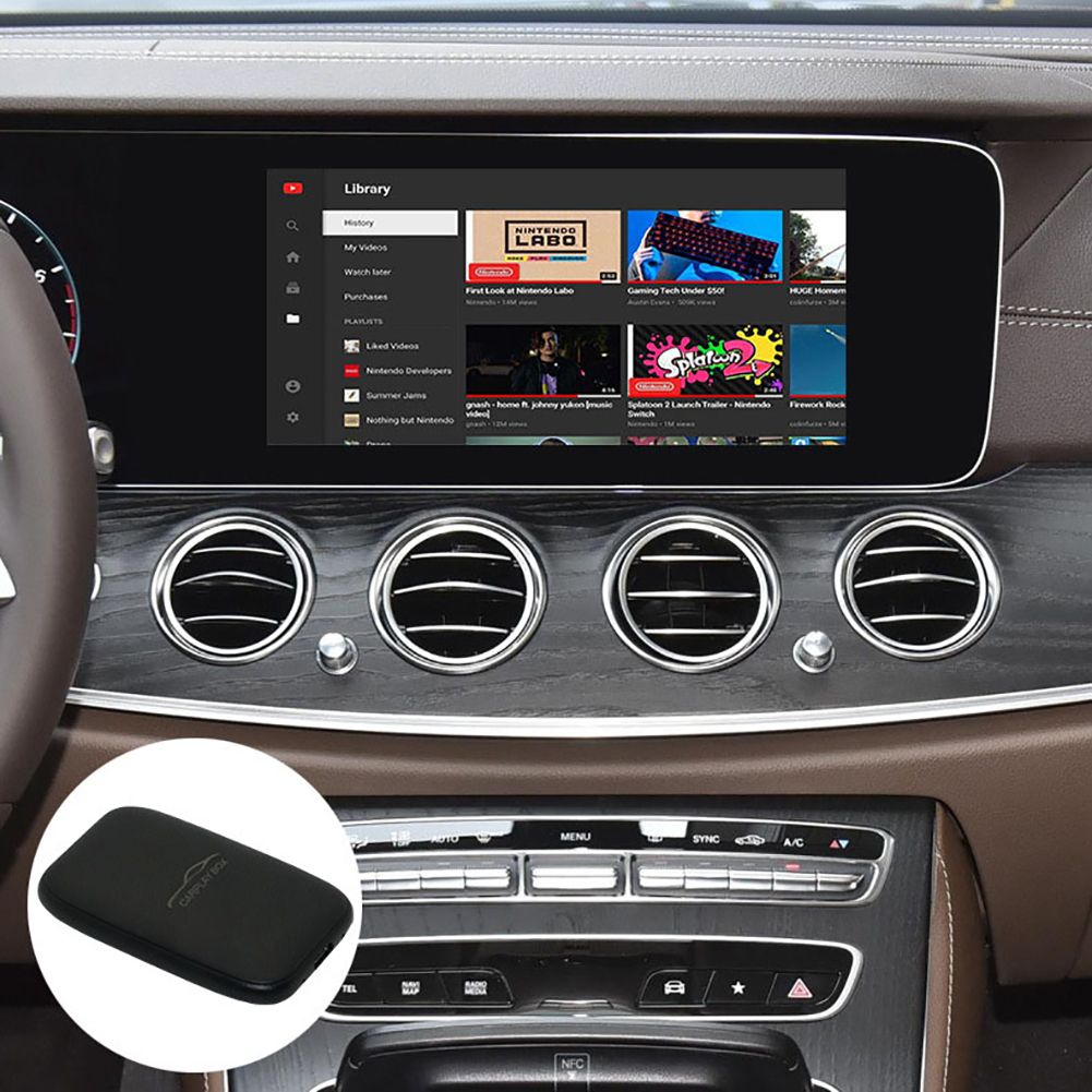 Carplay Box Wireless Android Auto Adapter Multimedia Video Box für YouTube Netflix Unterhaltung im Auto