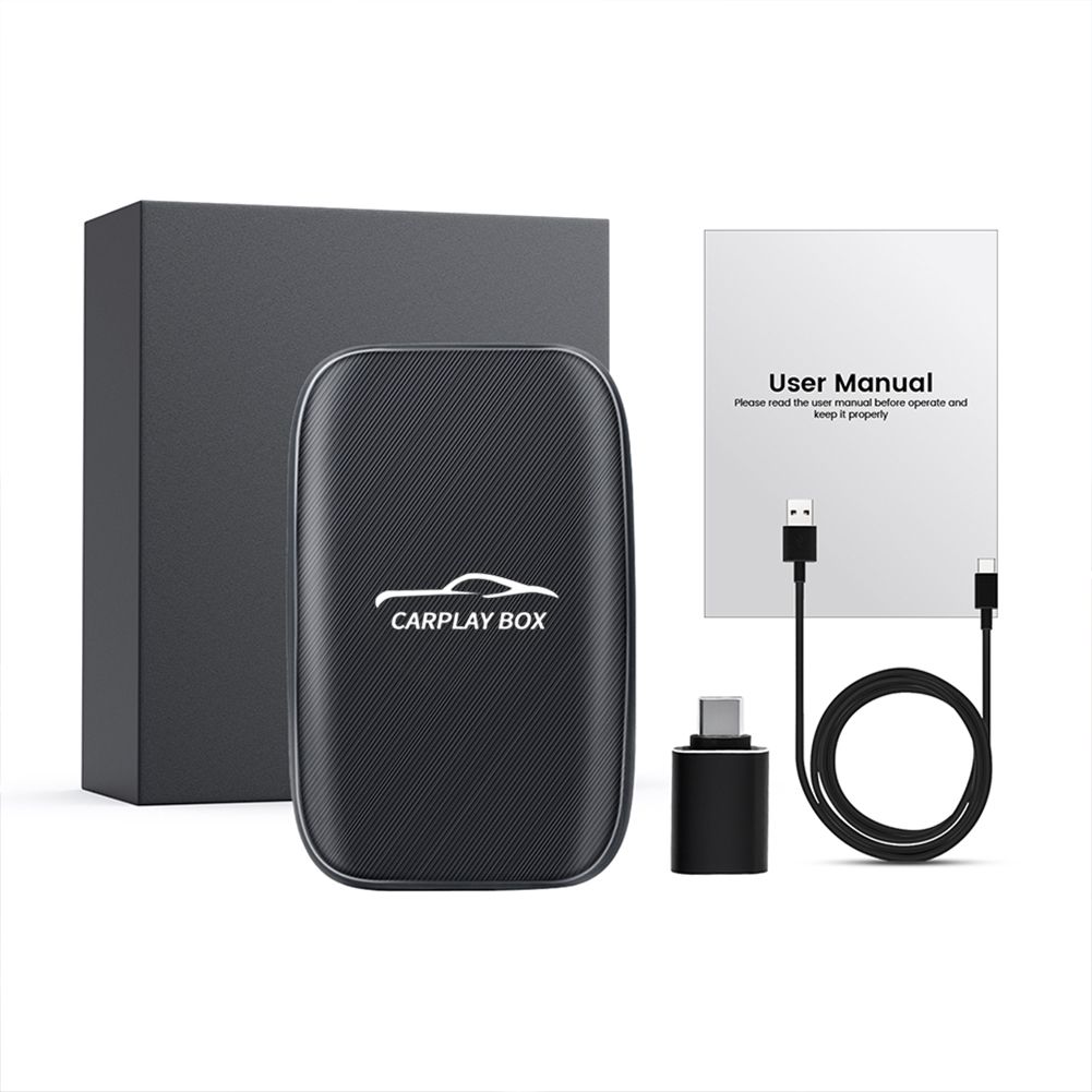 Carplay Box Wireless Android Auto Adapter Multimedia Video Box für YouTube Netflix Unterhaltung im Auto