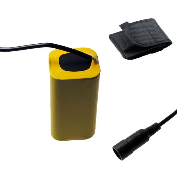 UltraFire 8,4V 18650 Fahrradlicht-Akkupack für LED-Fahrradlichter, hochkapazitives wiederaufladbares Fahrradzubehör