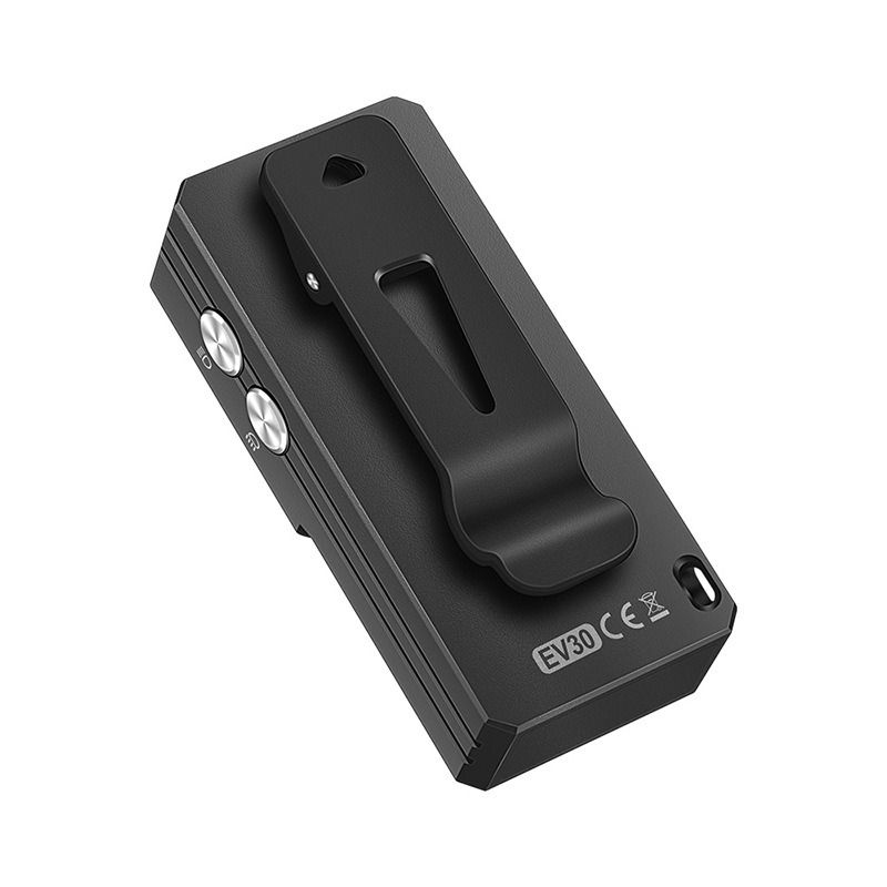 EV30 Kompakttaschenlampe mit 550 Lumen & 365nm UV-Licht | USB-C wiederaufladbar | Perfekt für EDC & Schlüssel!