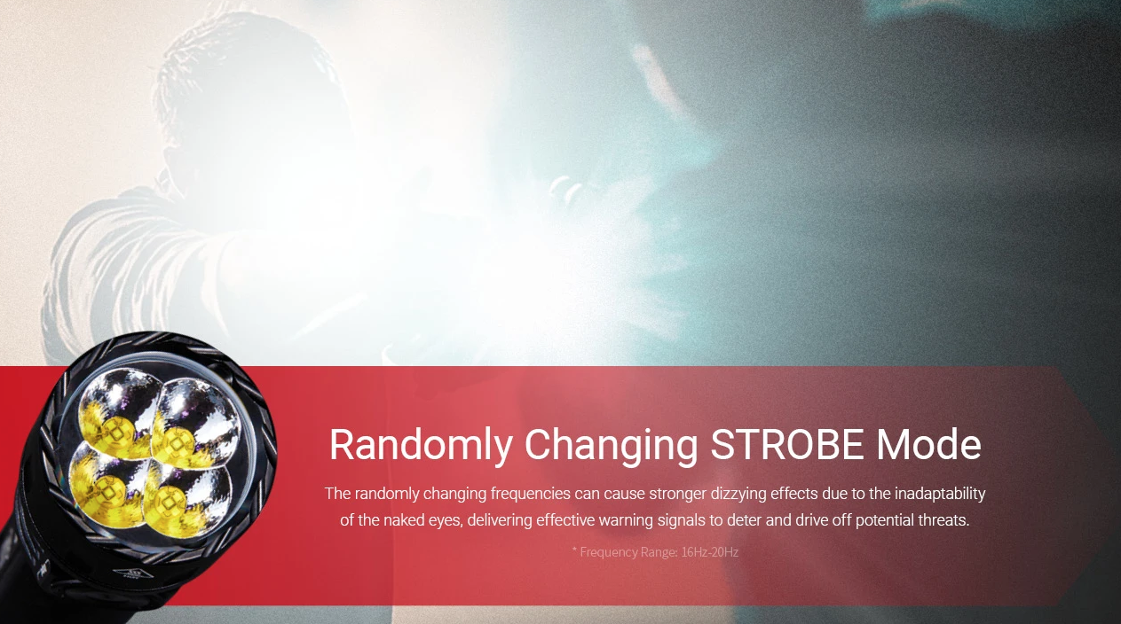 Nitecore EX7 Taschenlampe 6000 Lumen | Extrem Hell & USB-C Wiederaufladbar für Outdoor, Suche