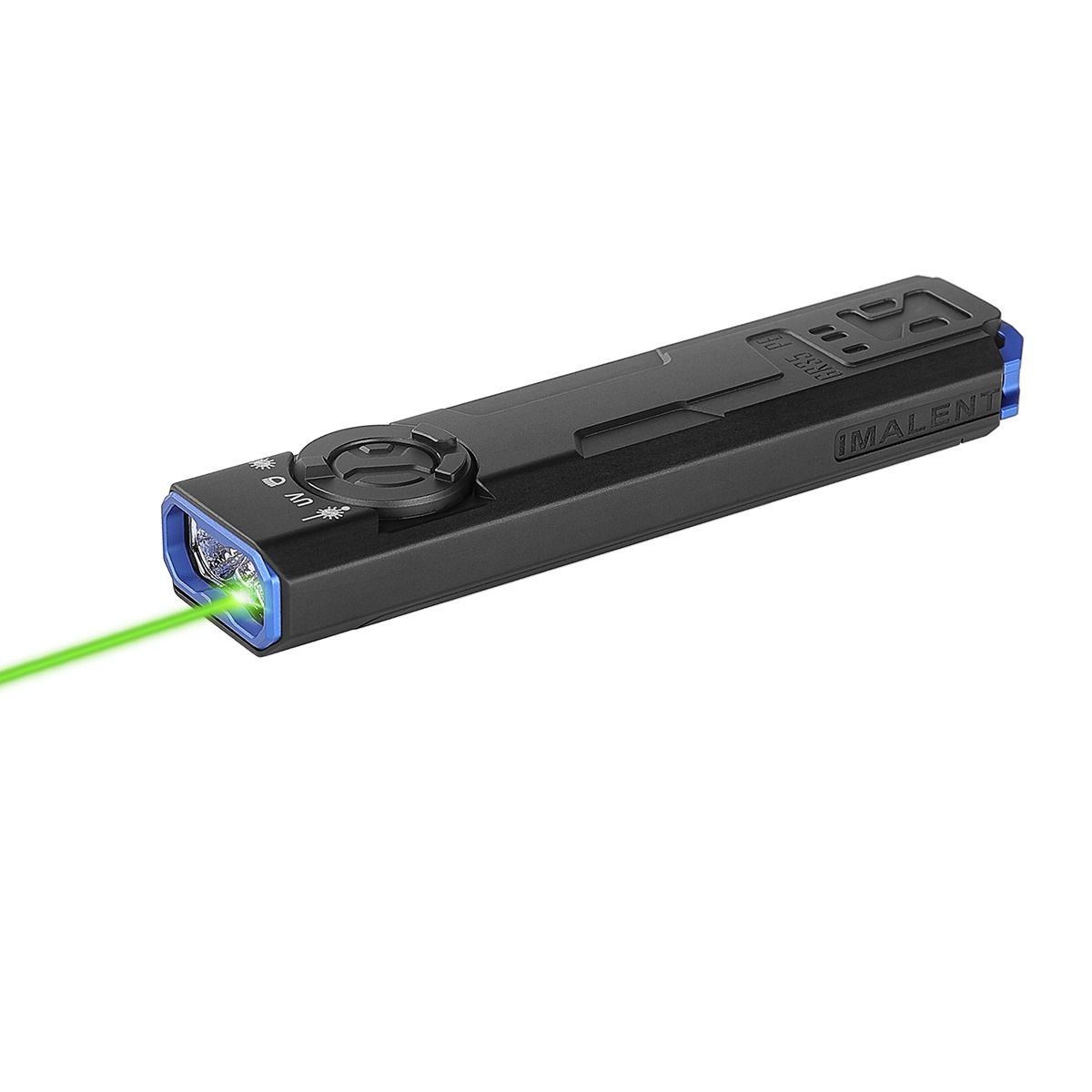 IMALENT GR35 Grüne EDC Taschenlampe, 2800 Lumen, UV, Rotlaser | Leistungsstark & Multifunktion