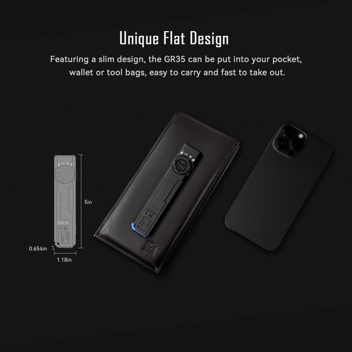 IMALENT GR35 Rote LED Taschenlampe 2800 Lumen – Dein EDC Multilichtsystem für Alltag & Abenteuer, magnetisch!