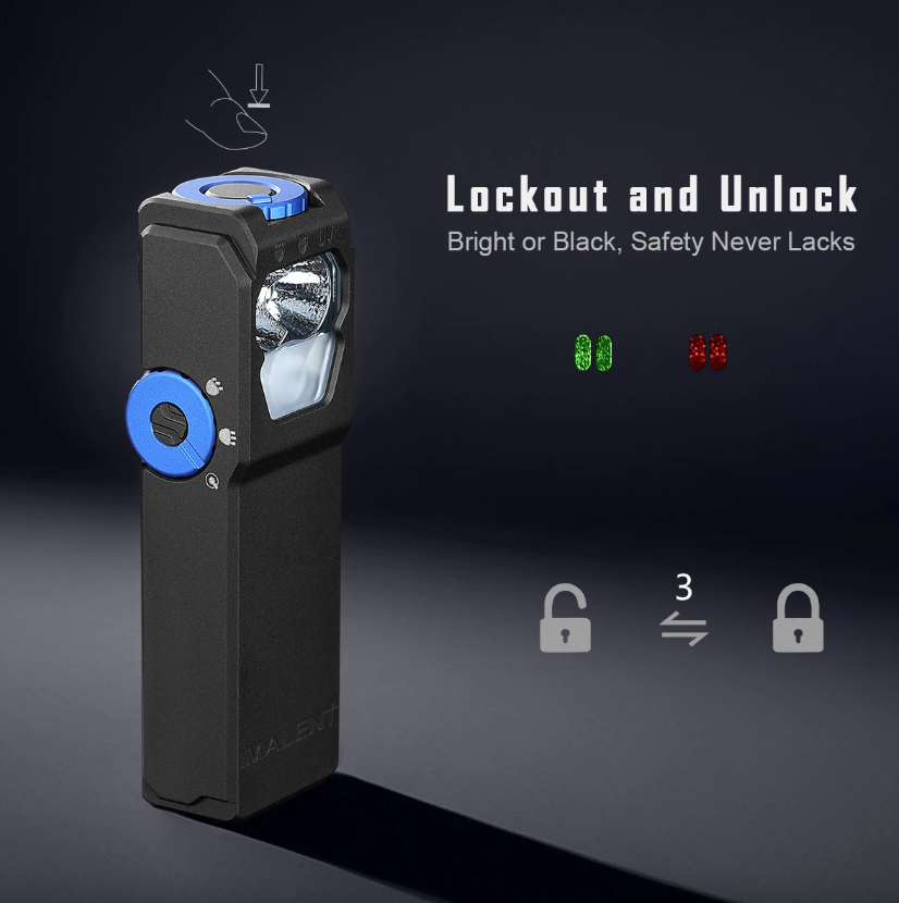 IMALENT GR36 EDC LED Taschenlampe 2800 Lumen, USB-C aufladbar, magnetisch, Clip-on