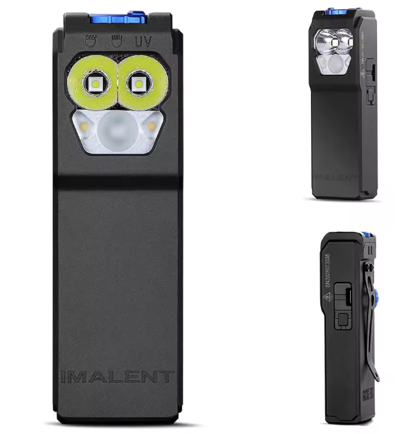 IMALENT GR36 EDC LED Taschenlampe 2800 Lumen, USB-C aufladbar, magnetisch, Clip-on