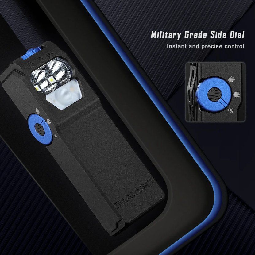 IMALENT GR36 EDC LED Taschenlampe 2800 Lumen, USB-C aufladbar, magnetisch, Clip-on