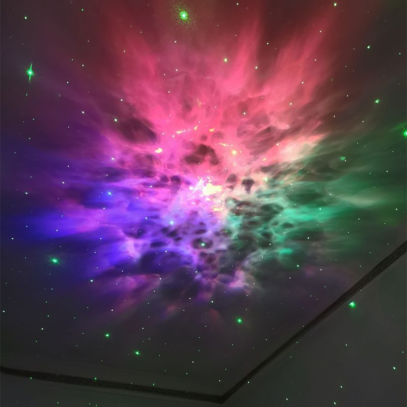 Laser Sternenhimmel Projektor Nachtlicht 7 Farben 360-Grad Rotation gemütliche Stimmung Geschenkidee 2025