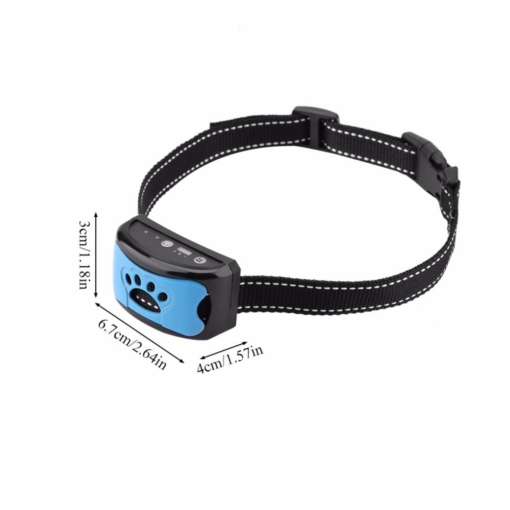 Haustierhund Anti Bellen Gerät Ultraschall Hundetraining Kragen mit USB Aufladung für humane Bellenkontrolle