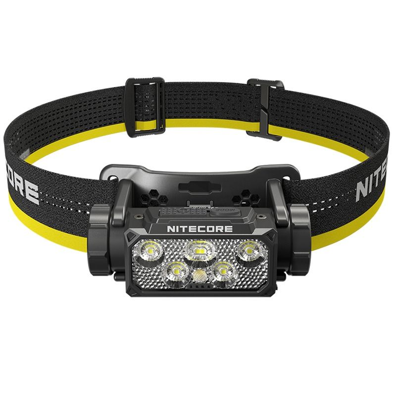 Nitecore HC60 UHE LED Stirnlampe 1600 Lumen wiederaufladbar robust für Camping Wandern wasserdicht Outdoor-Beleuchtung