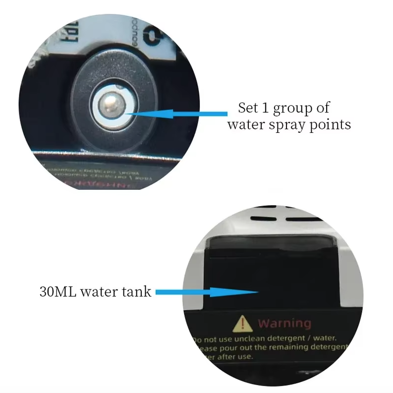Fensterreinigungsroboter mit intelligenter Technologie, automatischer Wasserzerstäubung und 5600 Pa Saugkraft für mühelose, schlierenfreie Fenster