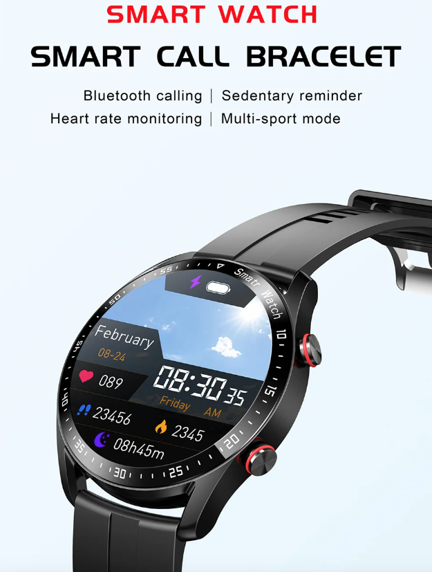 HW20 ECG+PPG Bluetooth-Anruf Smartwatch